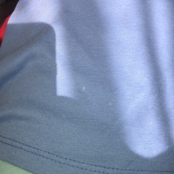 Small OAKBROOK Sport light Blue VINTAGE tee (AS IS due to piling) - Picture 6 of 7